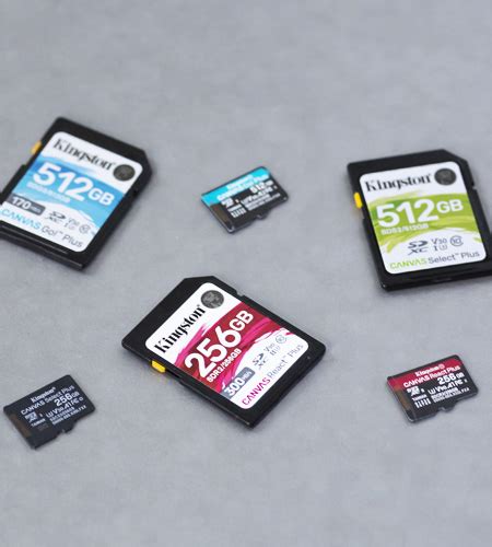 A Guide to SD and microSD Card Types - Kingston Technology