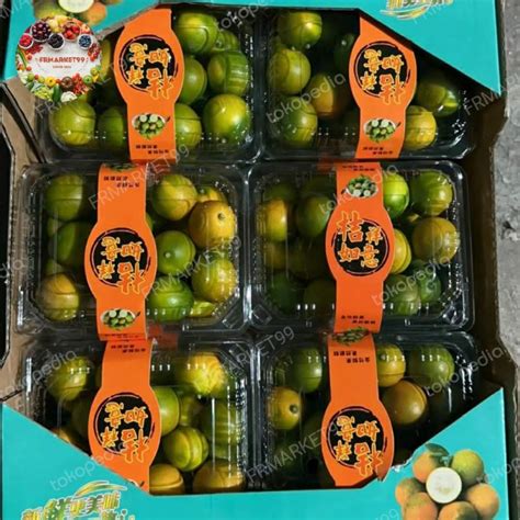 Jual Buah Jeruk Kimkit Hijau Manis Jeruk Kim Kit Super Pack