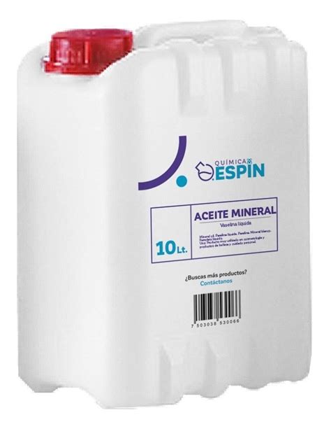 Aceite Mineral Vaselina L Quida Grado Cosm Tico Lts Env O Gratis