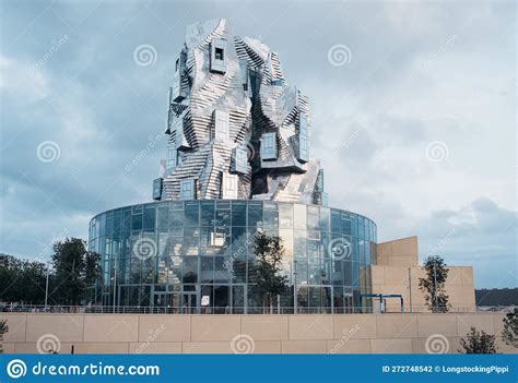 Frank Gehry Twisting Tower In Luma Arles Cultural Centre Editorial