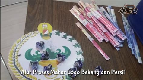 Kliping Proses Membuat Mahar Logo Bekang Persit Youtube