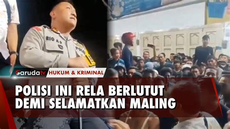 Viral Aksi Kapolres Binjai Berlutut Minta Warga Tak Main Hakim Sendiri