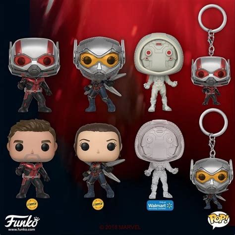 Ant Man And The Wasp Funko Pop Figures Unveiled