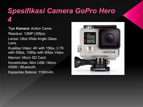 Penjelasan Lengkap Penggunaan Kamera Gopro Fitra Ppt