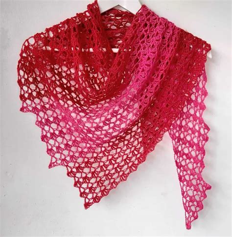 Crochet Summer Shawl Pattern Hot Chili Annie Design Crochet