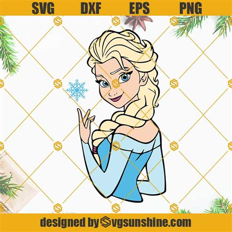 Elsa Svg Png Dxf Eps Cricut Frozen Svg Elsa Frozen Svg Cut File Cricut