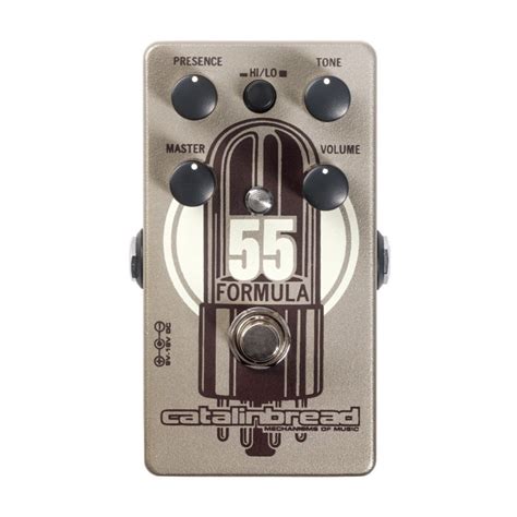 Catalinbread Formula No.55 Tweed Foundation Overdrive Pedal - Walmart.com