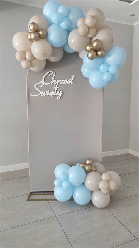 Girlanda Balonowa Roczek Chrzest Baby Shower Urodzinki