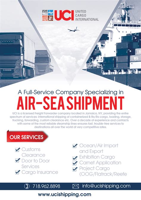 Elegant Playful Freight Forwarding Flyer Design For A Company By Leuchi Design 23208909