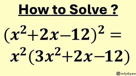 A Beautiful Approach To Quartic Equation Challenge Youtube