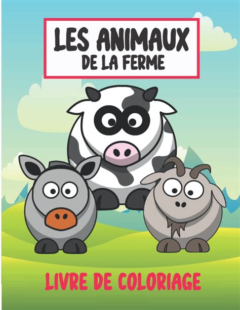 Buy Livre De Coloriage Des Animaux De La Ferme Des Pages De Coloriage