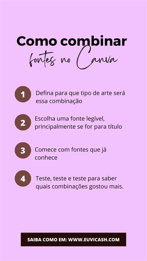 Como Combinar Fontes No Canva Combina O De Fontes Gratuitas Canva