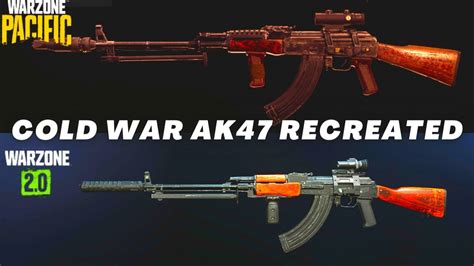 Turning The MWII RPK Into The Cold War AK47 Recreating OG Warzone