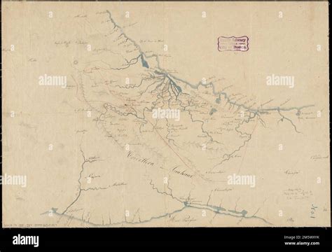 [Isthmus of Tehuantepec, Mexico]. Relief shown by hachures.. Manuscript ...