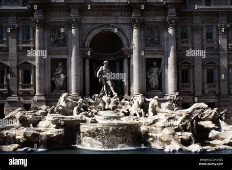 Rome, Trevi Fountain Stock Photo - Alamy