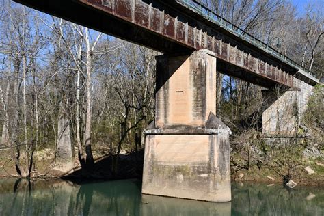 Old Ncandstl Railway Calfkiller River Bridge Sparta Tennessee A