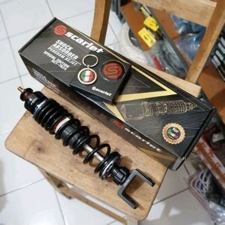 Jual Shock Belakang Vespa Px Super Sprint Pts Original Scarlet Racing