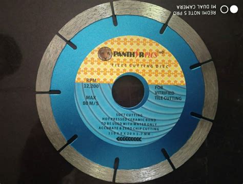 Round Zero Chipping Tile Cutting Blade Available Sizes 4 Inch At Rs