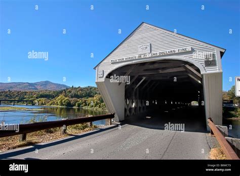 The Cornish Windsor Bridge Is The Longest Wooden Covered Bridge In The