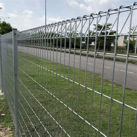 Hot Dipped Galvanized Welded Wire Mesh Fence Brc Fence Roll Top Fencing Factory Roll Top Mesh