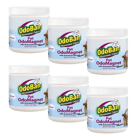 Odoban 14 Oz Odomagnet Odor Absorber With Activated Charcoal Pet Odor