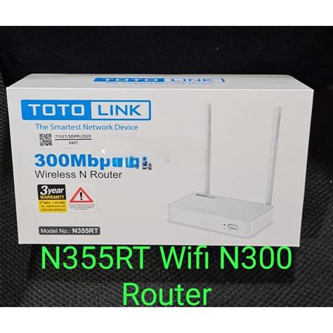 Jual TOTOLINK N355RT Router Wireless N 300Mbps Pengganti N300RT