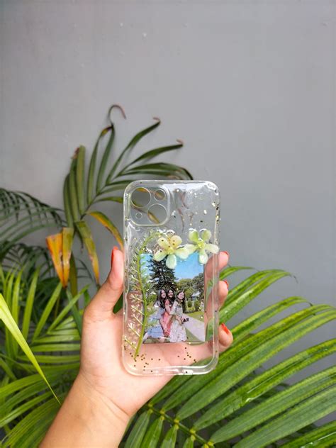 Customized Resin Phone Case - Handmade Resin Art Mobile Cover ...