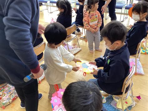 キリン組さんとのお別れ会 ｜ 学校法人グリーンコープ 認定こども園 古町幼稚園