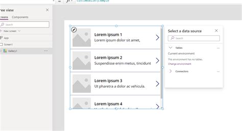 Create Your First Gallery In Power Apps