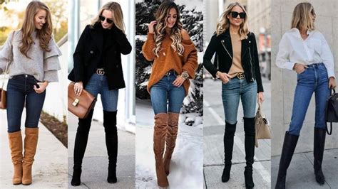 Outfits Con Botas Para Navidad Looks Elegantes Para Navidad