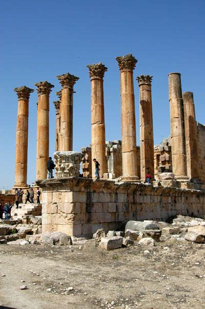 Jerash Temple of Artemis - Photorena