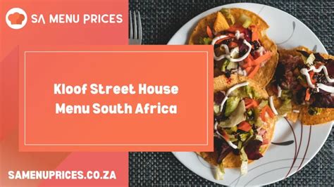 Primi Piatti Menu With Prices South Africa South Africa Menu Prices