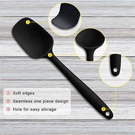 Silicone Spatula Sets Spatulas Silicone Heat Resistant Kitchen Silicone