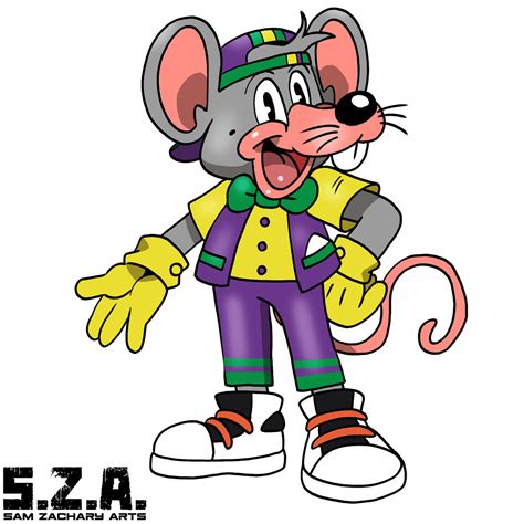 Chuck E Cheese By Samzacharyarts On Deviantart