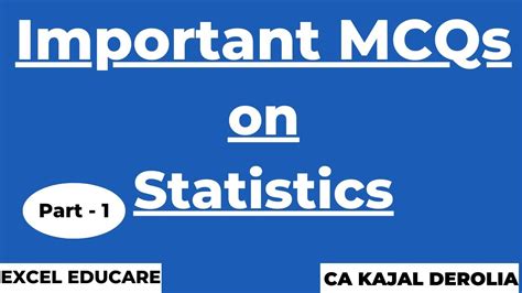 Statistics Mcq1 Mcq Questions With Answers Business Statistics