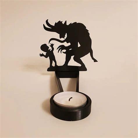 Bcfsvew Funny Shadow Candle Holders Vintage Halloween Home Decor