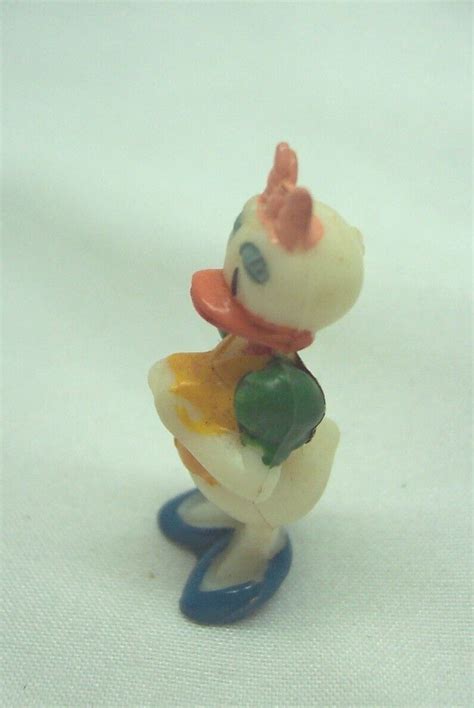 Vintage 1960s Walt Disney Marx Disneykins Daisy Duck Plastic Toy