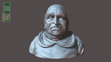 ArtStation - Grotesque Head Study