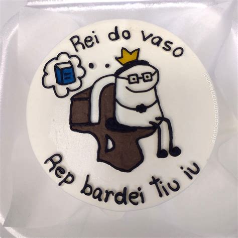 Bento Cake Rei Do Vaso Bolos Engra Ados De Anivers Rio Bolos De