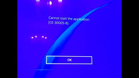 5 Ways To Fix PS4 Error Code CE 30005 8 Cannot Start The Application