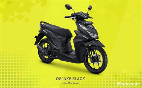 Honda Beat 2021 Warna Deluxe Black