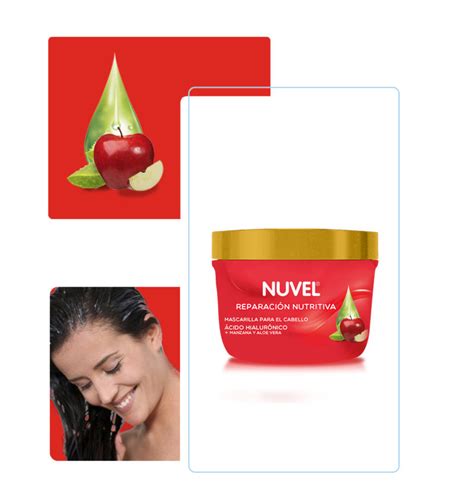 Mascarilla Capilar Nuvel Cido Hialur Nico Manzana Y Aloe Vera Nuvel