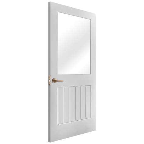 Liberty Internal White Primed Cottage Glazed Door Leader Doors