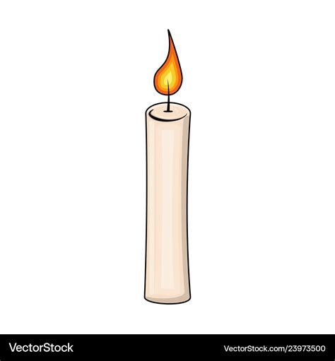 Candle Cartoon Drawings