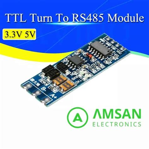 Ttl To Rs Arduino Dc V V Rs To Serial Port Uart Amsan