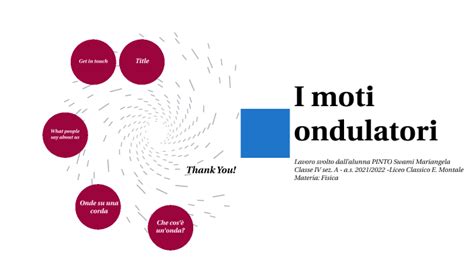 I Moti Ondulatori By Swami Mariangela Pinto On Prezi