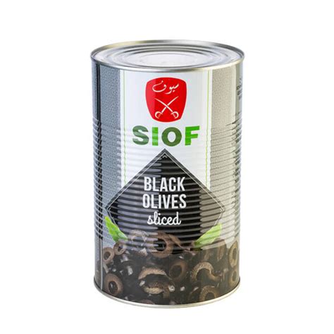 Olives Noires Tranchées Siof