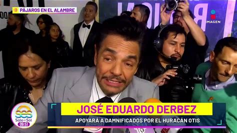 José Eduardo Derbez ROMPE EL SILENCIO sobre supuesto DIVORCIO de