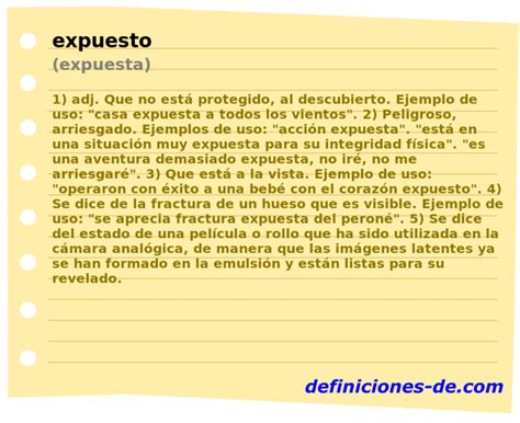 Qu Significa Expuestas Descubriendo El Significado Detr S De Esta