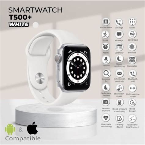 Smartwatch T500 Plus Hiwatch 6 Smart Watch T500 Serie 6 T500 Plus Max